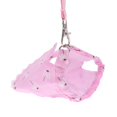 thumbnail image 3 of Correa de hámster para mascotas pequeñas, arnés de control de jerbo, chaleco, collar para caminar, correa de seguridad roja rojo Yuyangstore Arnés de hámster para mascotas pequeñas, 3 of 8