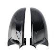 thumbnail image 2 of Gloss Black Wing Door Mirror Cover Caps Left + Right for VW Jetta 2005-2011, 2 of 15