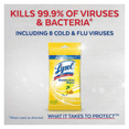 thumbnail image 2 of 3 Pack Lysol Disinfecting Wipes to-Go Pack, Lemon Scent 15 in each pack, 45 count, 2 of 6