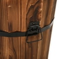 thumbnail image 2 of Cubo de sombrilla de madera estilo granja, soporte para sombrillas, paragüero para exteriores, 2 of 8