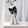 thumbnail image 4 of 2 piezas cara jarrón maceta cocina flor tienda decoración inauguración de, 4 of 9