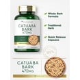 thumbnail image 3 of Suplemento Carlyle Catuaba Bark, cápsulas, 470 mg, 120 píldoras, 3 of 5
