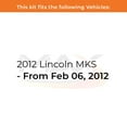 thumbnail image 2 of Max Advanced Brakes - Brake Kit for 2012 Lincoln MKS From Feb 06, 2012 Front and Rear Replacement Cross Drilled Disc Brake Rotors and Ceramic Brake Pads, 2 of 9