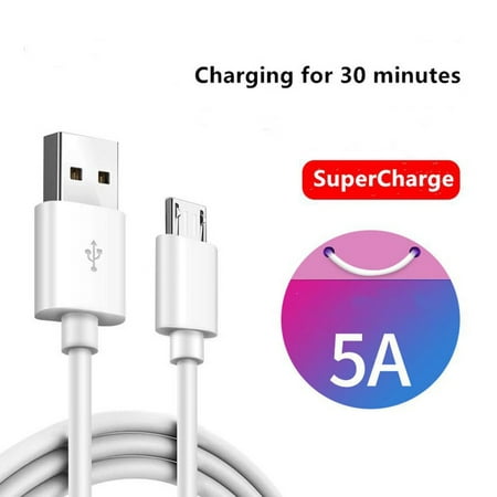 Kiplyki Wholesale Micro-USB 5A Charger Data Cable Quick Fast Charging 2M For Samsung For Huawei