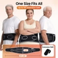 thumbnail image 5 of Comfytemp Cordless Heating Pad with Vibrating Massage for Back Discomfort, Battery Power Waist Belt, Gifts for Mom/Dad/Yourself, Black, 5 of 9