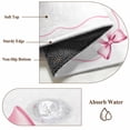 thumbnail image 6 of Valentine's Day Area Rugs 5'x7', Small Throw Rugs for Laundry Room Playroom, Pink Bowknot Ribbon Modern Minimalist Art Indoor Outdoor Rug Non-Slip Low Pile Carpet Runner Reversible Floor Mats, 6 of 8