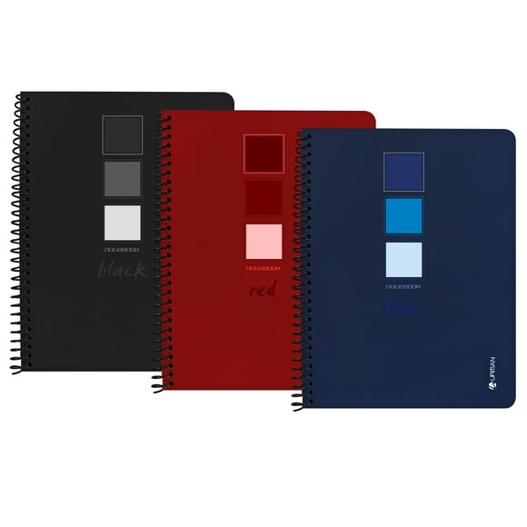 Cuaderno profesional kit Mixto 3 piezas Urman Raya Cuadro Grande y Cuadro chico Tapa Emplacada
