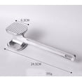thumbnail image 5 of Stainless Steel Double-sided Meat Tenderizer - Meat Tenderizer Hammer Mallet Tool for Pounding Beef, Steak, Chicken, Pork, 5 of 5