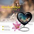 thumbnail image 5 of Glowing Star Field Decorative Urns, Heart Urn For Ashes For Women, Small Cremation Urns For Human Ashes, Urn For Ashes For Women, Funeral Urn For Ashes Male, Burial Urns For Remains 3inch,1pc, 5 of 5