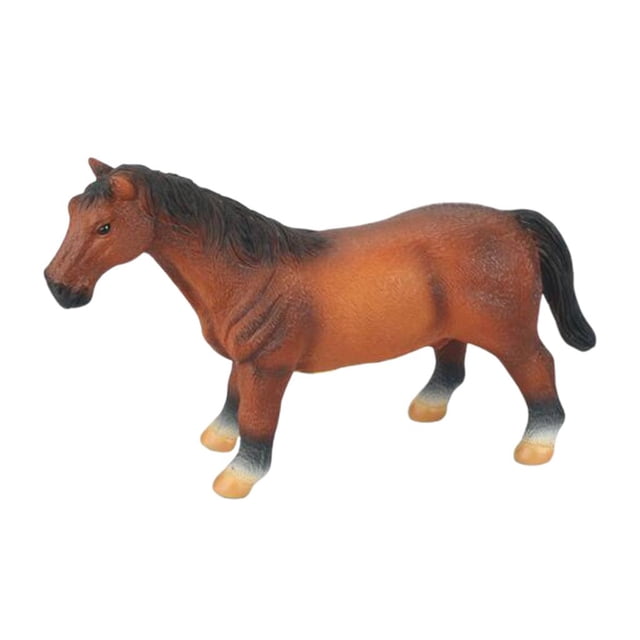 s de animales - Modelo de acción animal realista con sonido - Animal de plástico Caballo Zulema Mini juguetes de animales