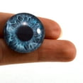 thumbnail image 6 of Mint Blue Mermaid Glass Eyes, 6 of 9