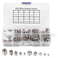 thumbnail image 1 of 150Pcs Thread Repair Inserts M3 M4 M5 M6 M8 Stainless Steel Heli Coil Thread Repair Insert Wire Thr, 1 of 5