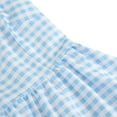 thumbnail image 4 of Vestido Corto de Verano de las Mujeres de Malla de Manga Corta Bordado Vestido de Pastel Retro, Vestido Ligero Casual para la Fiesta Y las Vacaciones, 4 of 9