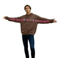 thumbnail image 5 of Valentines Hoodies for Men Women 2026 Casual Long Sleeve Valentines I Love You This Much Sweatshirt with Pockets for Couples, 5 of 6