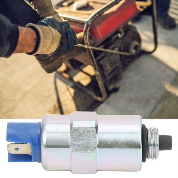 Fuel Shutoff Solenoid, Engine Parts Small Size with High Performance for Engines