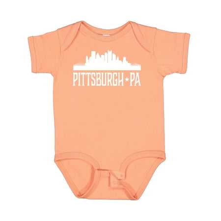 

Inktastic Pittsburgh Pennsylvania Skyline PA Cities Gift Baby Boy or Baby Girl Bodysuit