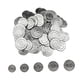 thumbnail image 1 of Vogacara 100Pcs/set Chips 5 10 20 100 Coin Pirate silver Casino 50 Game Coins Juegos de cartas, 1 of 1