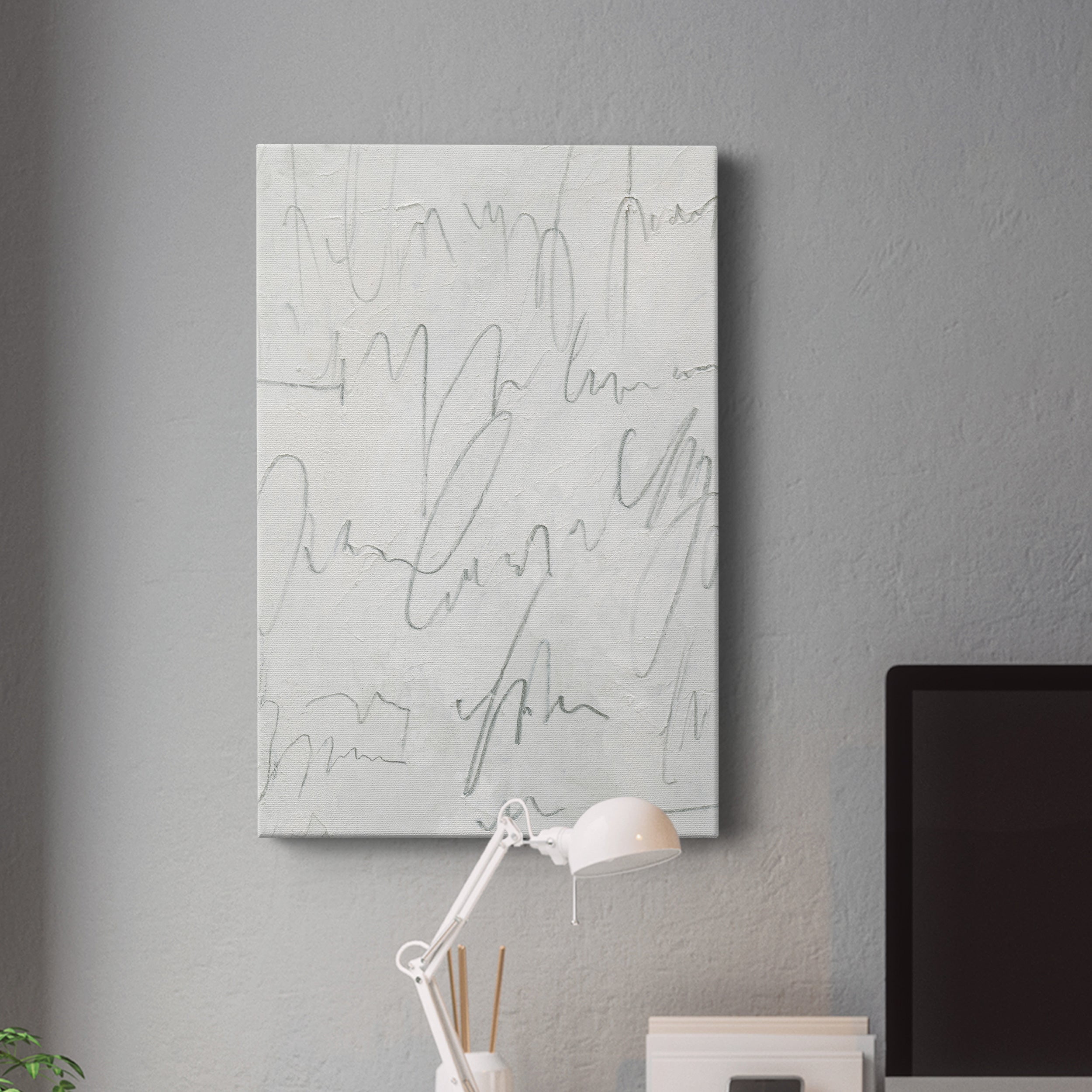 Scrabble II Premium Gallery Wrapped Canvas - Ready to Hang
