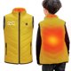 thumbnail image 4 of Camiseta de tirantes con cuello alto y estampado de moda, ropa inteligente con calefacción a temperatura constante para niños y niñas., 4 of 7