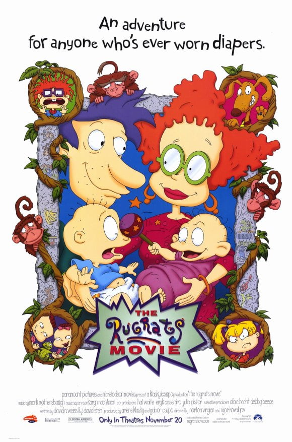 The Rugrats Movie Movie Poster Style A 11 X 17 1998 