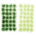thumbnail image 1 of Miangastore Simulation Grass Cluster Simulated Static Grass Tufts Light Green 2 Boxes, 1 of 8