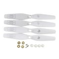 thumbnail image 1 of segolike 4 Pieces Lightweight Quick Release Plastic Foldable Propeller for SJRC S20W S30W White, 1 of 9