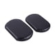 thumbnail image 4 of Reposapiés para silla de ruedas, 2 unidades, color negro, resistente, compatible con almohadillas de cuero para las piernas, soporte para las piernas, 4 of 9