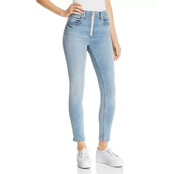 rag & bone Onslow High-Rise Ankle Skinny Jeans in Lucy Blue Size 25 MSRP $250