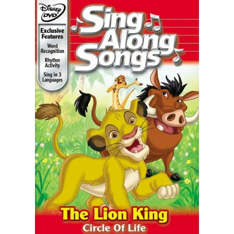 Lion King: Circle of Life Sing Along Songs (DVD), Walt