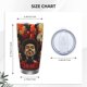 thumbnail image 4 of The WeekndVaso de 20 oz, taza de viaje para café con aislamiento al vacío de acero inoxidable, taza de café, taza de viaje con tapa, taza térmica para exteriores, 4 of 8