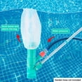 thumbnail image 4 of Portable Pool Vacuum Handheld Pool Blaster Vacuum Cleaner with 3 Scrub Brushes and Detachable 6 Secti0n Pole and a Filter Bag for Above Ground and Inflatable Pool Spa & Fountains, 4 of 9