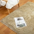 thumbnail image 3 of SAYFUT 15.7x23.6 inch /23.6x47.2 inch /31.5x47.2 inch /63x47.2 inch Super Soft Fluffy Floor Rug Washable Shag Rug Shaggy Area Rug Bedroom Dining Room Anti-skid Carpet Yoga Mat Child Play Mat, 3 of 3