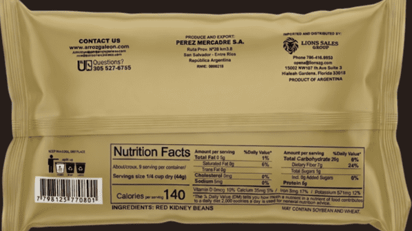 Red Kidney Beans El Galeon 14oz