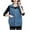 Blue, variant on GigrtiJin Corduroy Plus Size Vest Jacket for Women Solid Color Lapel Zip Up Sleeveless Outcoat with Pocket