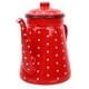 thumbnail image 5 of Cafetera esmaltada olla estrecha boca agua hervidor de agua hervidor de té del hogar, 5 of 5
