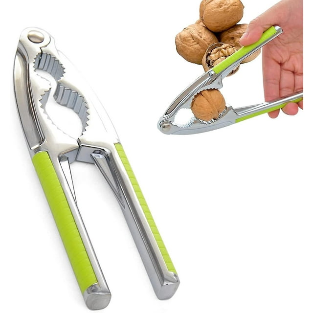 Cascanueces de acero inoxidable Nueces Comida Garras de cangrejo Utensilio de cocina Cortador de castañas Pinzas para castañas de acero inoxidable Cascanueces multifuncional Tuerca de metal