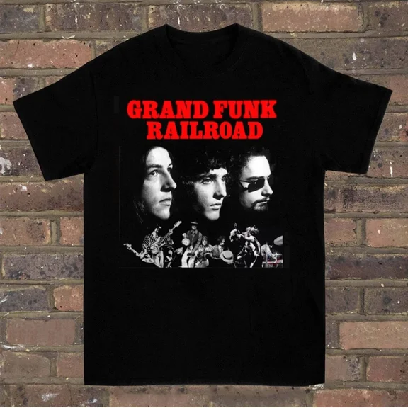 Grand Funk Railroad T-shirt Cotton Unisex Tee S-5XL MO121