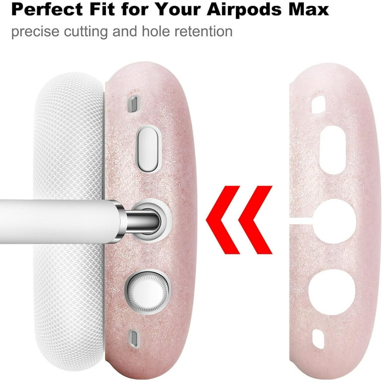 TYPPKMM AirPods Max Case, Silicone Cover, Anti-Scratch, Dustproof