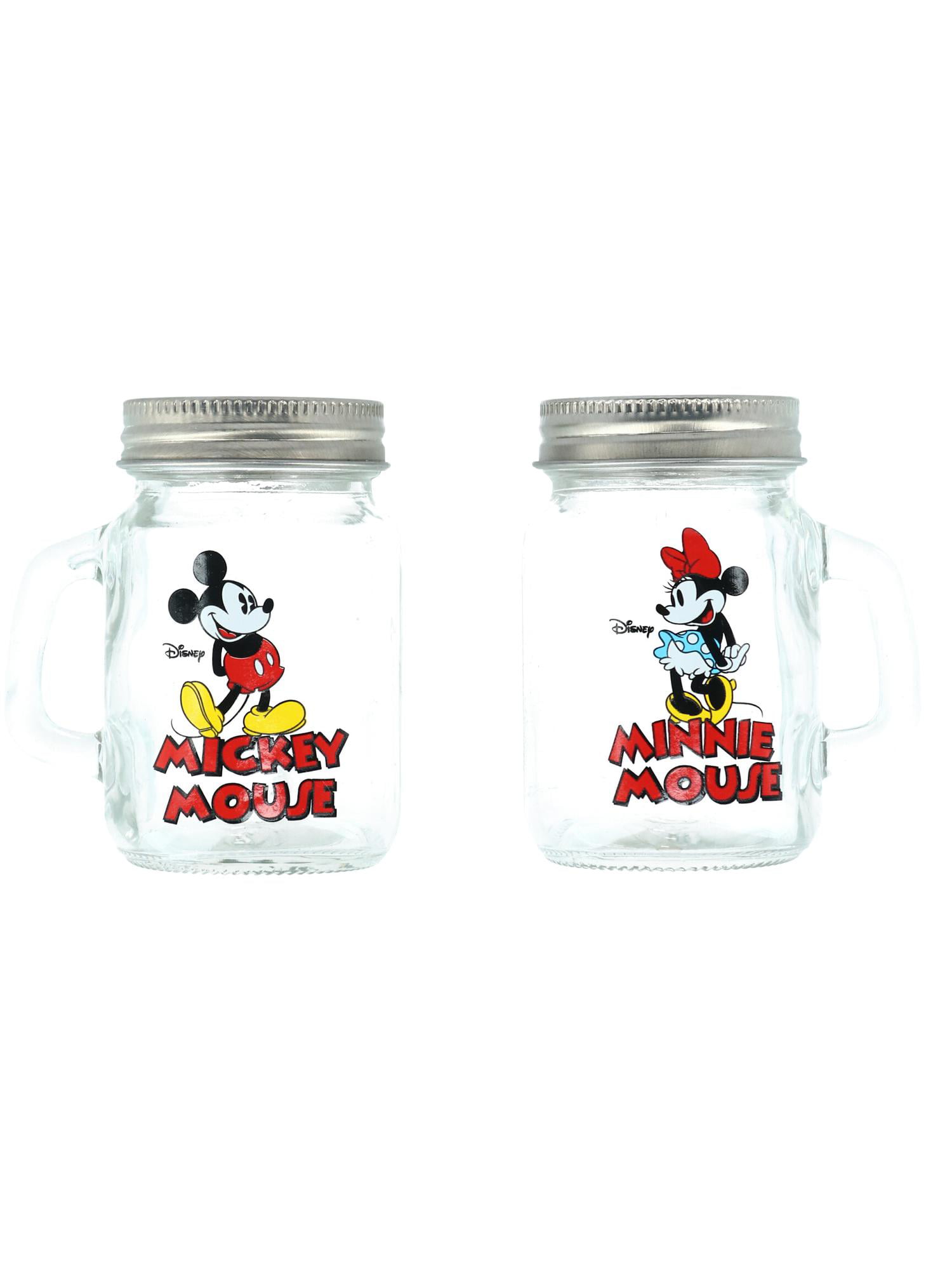 Jerry Leigh Mickey and Minnie Mouse Kissing Salt and Pepper Shakers Multi