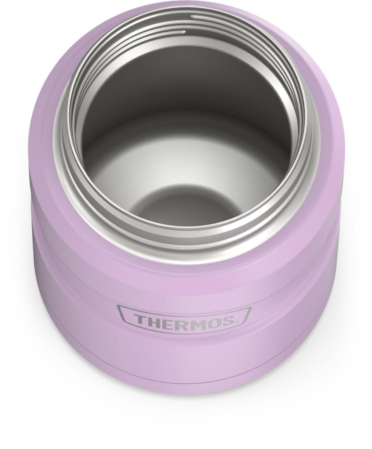 Thermos Vacuum Insulated 16 Oz Food Jar with Folding Spoon, Lavender, 16 Oz, Lavender