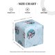 thumbnail image 4 of Funda para caja de pañuelos de cuero con puntadas cuadradas, soporte para papel de seda con cinturón inferior, funda estética para papel facial con forma de cubo, decoración moderna para baño y, 4 of 8