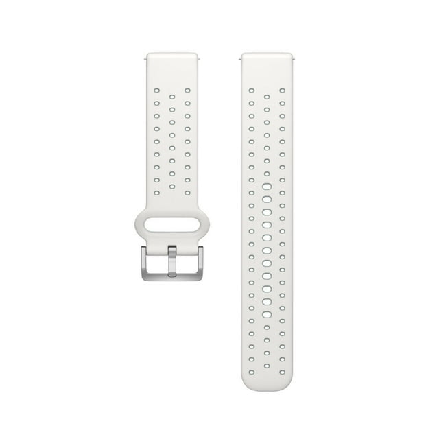 POLAR Pacer Wrist Band 20mm White/Blue, S-L