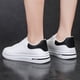 thumbnail image 5 of Zapatos blancos de primavera y otoño para mujer, zapatos casuales para estudiantes, zapatos de tabla para mujer coreana, zapatillas de deporte de suela plana a juego, 5 of 6
