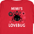 thumbnail image 4 of Inktastic Valentine's Day Mimi's Lovebug Boys or Girls Long Sleeve Toddler T-Shirt, 4 of 5