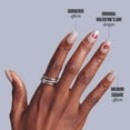 thumbnail image 3 of KISS CORE Valentine's Day Press on Nails, Season of Love, Pink, Medium Square, 32 Count, 3 of 12