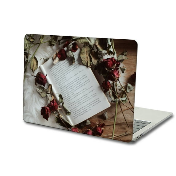 KSK KAISHEK Only Compatible Newest MacBook Air 13 inch Case 2018/2019/2020/2021/2022 Rel. Model A1932/A2179/A2337 m1, Plastic Hard Case Cover, Rose series 0443
