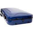 thumbnail image 3 of Crossrock Fiberglass Double Case with TSA Lock for Two A/F Style Mandolins-Navy Blue, 3 of 6