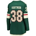 thumbnail image 3 of Women's Fanatics Ryan Hartman Green Minnesota Wild Home Breakaway Player Jersey, 3 of 3