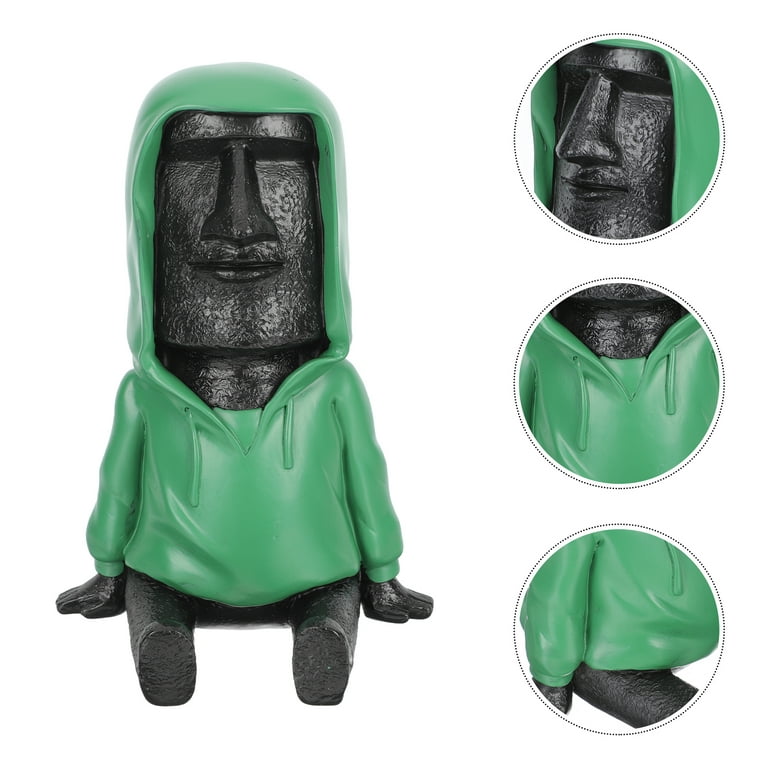 Easter Island Statue Head Heads Garden Moai Statues Stone