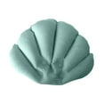 thumbnail image 2 of Baoblaze Inflatable Bath Pillow Shell Shaped Bath Pillow with Suction Cup Nonslip green, 2 of 8